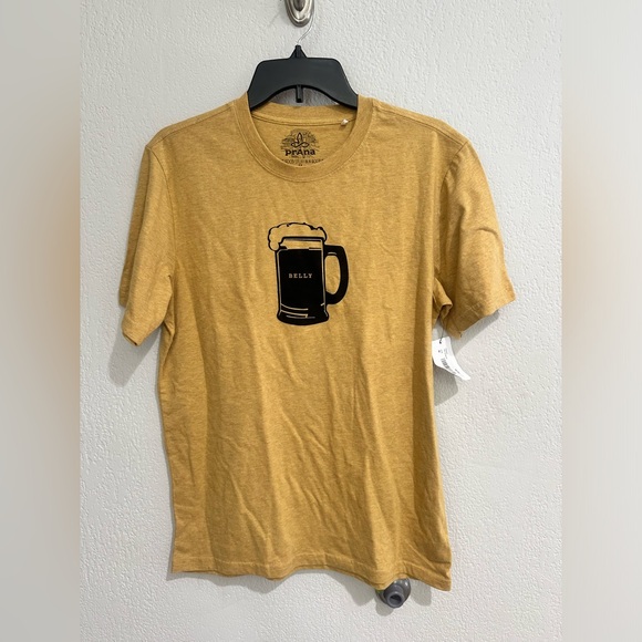 PRANA BEER BELLY GRAPHIC SHIRT NWT - Picture 1 of 5